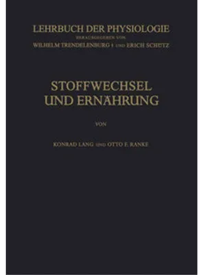 Produktbild von Stoffwechsel und Ernährung