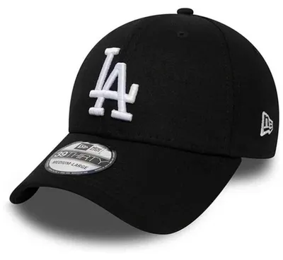 Produktbild von New Era 39THIRTY Cap League Essential LA Dodgers black/white S/M