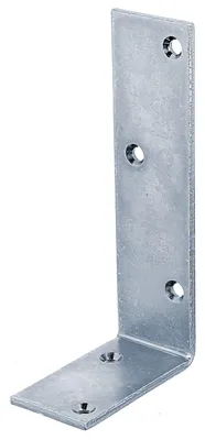 Zdjęcie produktu dla Alberts 823955 Kątownik, wąski, ocynkowany na niebiesko, 75 x 150 x 40 mm, zestaw 20 szt