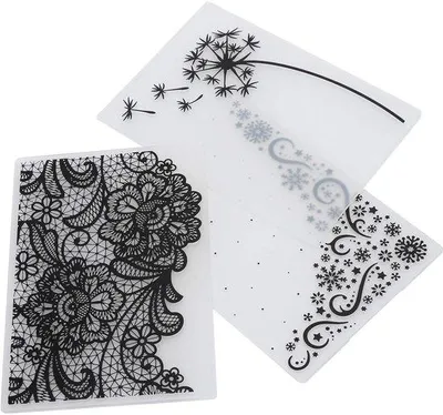 Image de Pochettes de gaufrage en plastique durable pour cartes et albums photos
