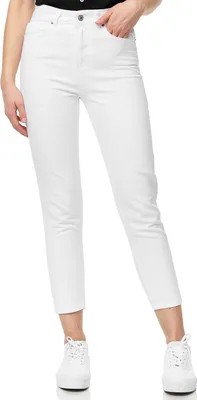 Produktbild von Tazzio Damen Mom Fit Jeans F129 (Weiß, 38)