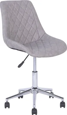 Produktbild von BELIANI Bürostuhl Grau aus Kunstleder drehbar Bürostuhl Elegant Modern