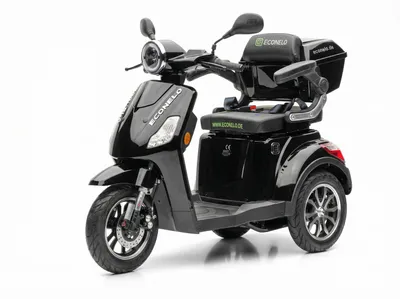 Produktbild von E-Seniorenmobil Yogi-IQ, Lithium-Akku, 3-Rad, 1000 Watt, Schwarz