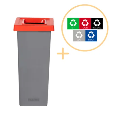 Immagine prodotto di Plafor - Fit Bin 53l - Riciclaggio - Rosso