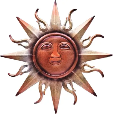 Produktbild von Prodex Sonnengesicht Gold Kupfer Ø 45 cm A00805