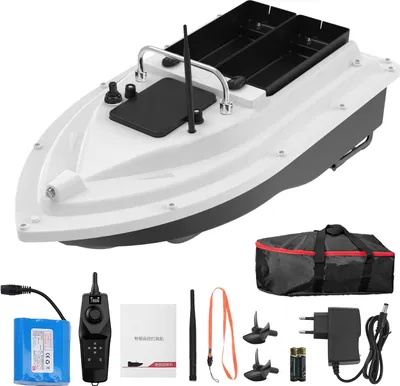 Produktbild von Einhand-Fernbedienung GPS-Positionierung Angeln Köder Boot Auto Return 500m Wireless Tiefe Fish Finder D26C Douhouse (18000mAh)