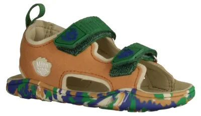 Produktbild von Affenzahn Vegan Airy Bird of Paradise Sandale, Jungs, Synthetik, Multicolor - Kinderschuhe Lauflernschuhe Gr. 18 - 26, Mehrfarbig