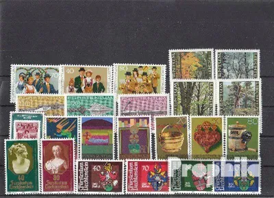 Produktbild von Briefmarken Liechtenstein 1980 1980 postfrisch
