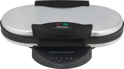 Zdjęcie produktu dla Tefal WM 311D, 10 gof., Serce (kształt), Czarny, Stal nierdzewna, 1300 W