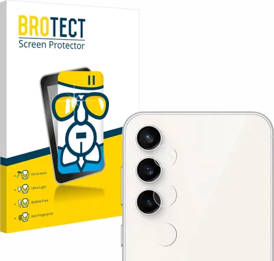 Produktbild von BROTECT Schutzglas für Samsung Galaxy S23 FE (NUR Kameraschutz) Schutzfolie Panzer Folie Glas Display Schutz klar