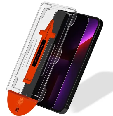 Obrázok produktu pre 1-balenie iPhone 13 Pro Ochranné sklo na displej Privacy - Tvrdené sklo | [Automatická inštalácia] - Bez bublín