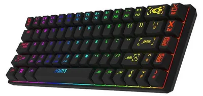 Obrázok produktu pre Bezdrôtová mechanická klávesnica Aqirys Mira Outemu červená čierna