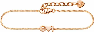 Produktbild von cai Armband 925/- Sterling Silber 15+3cm rot 360260167-2-18