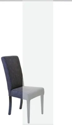 Immagine prodotto di Home Wohnideen Tenda scorrevole in voile tinta unita 245 x 60 cm lana bianco