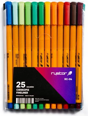 Obrázok produktu pre Cienkopisy Mix Kolorów 25 szt.