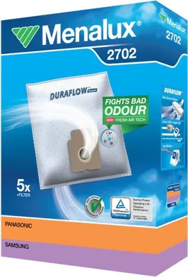 Produktbild von Menalux 2702, Staubbeutel, Synthetisch, AQUAVAC VB 33 BLACK&DECKER V 11, 34, 72 BLACK&DECKER VB 11, 34, 72 BLACK&DECKER Housekeeper 1, 2,..., 5 Stück(e)