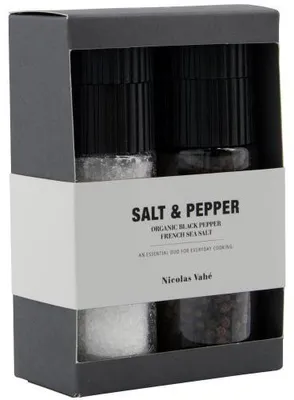 Produktbild von Nicolas Vahé Geschenkbox Salt & Organic Pepper (2-teilig)