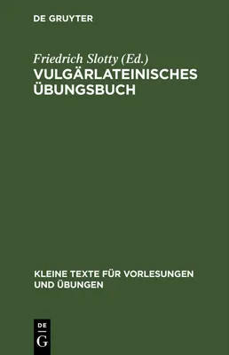 Produktbild von Vulgärlateinisches Übungsbuch