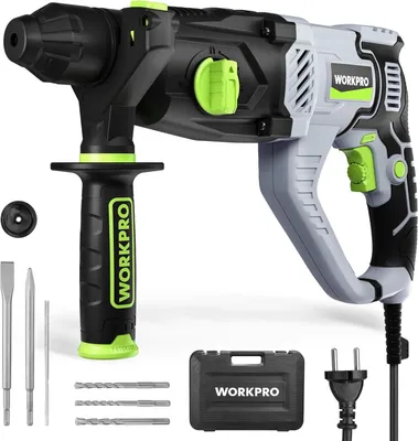 Immagine prodotto di Martello demolitore - Martello rotativo - Martelli SDS-Plus - Motore da 1050 W - Energia d'impatto di 3 Joule