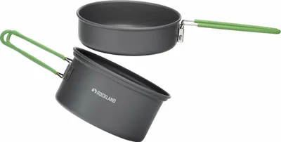 Zdjęcie produktu dla Rockland Travel Duo Anodized Pot Set 1,1 L Garnek-Patelnia
