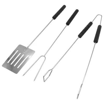 Obrázek produktu pro Perfektní sada: 3 nepostradatelné grilovací nástroje z nerezové oceli