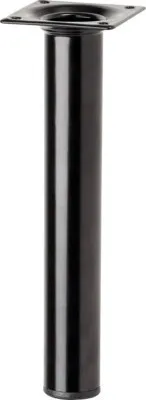 Produktbild von Tarrox Tischbein rund Ø 30 x 200 mm, schwarz
