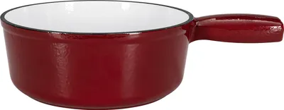 Produktbild von Nouvel 155.07 Fonduetopf Gusseisen, emailliert, ø 22 cm, rot/weiß