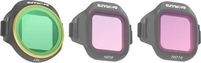 Zdjęcie produktu dla Zestaw 3 Filtrów Sunnylife Cpl + Nd8 + Nd16 Do Mini 5 Pro