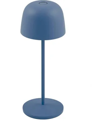 Produktbild von Lindby LED-Akku-Tischleuchte Arietty, blau, dimmbar, IP65