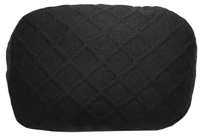 Imagen del producto de Funda para cojín de silla de oficina - Reposacabezas - Negro - Transpirable y resistente al desgaste