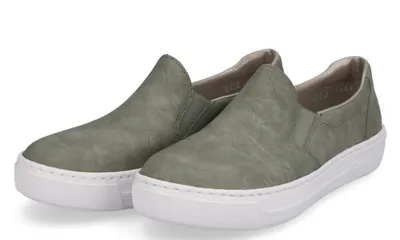 Produktbild von Rieker Damen Slipper schilf, Damen:38 EU