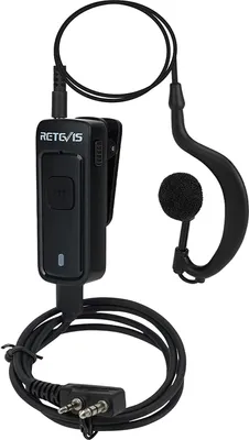 Zdjęcie produktu dla Retevis Noise Cancelling 2-Pin, Walkie-Talkie Earphones, G-Form Wireless Earphones (1 szt.)