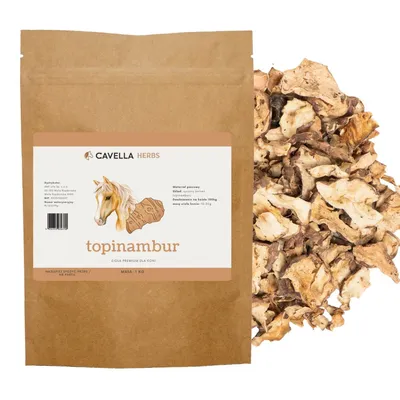 Zdjęcie produktu dla Cavella Topinambur korzeń dla koni, suszony - 1 kg