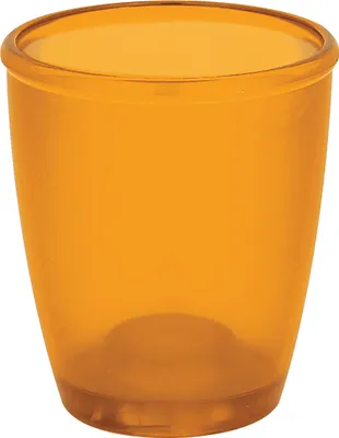 Zdjęcie produktu dla Spirella 7610583105059, Wolnostojący uchwyt na szczoteczki do zębów, Polistyren (PS), Pomarańczowy, 85 mm, 85 mm, 95 mm