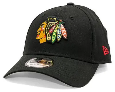 Image de Casquette New Era - Modèle 9FORTY - Équipe : Chicago Blackhawks - Couleur : Noir