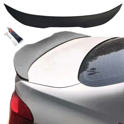 Zdjęcie produktu dla Tylny spojler listwa spojlera Ducktail czarny mat do BMW serii 3 F30 sedan 2011–2019