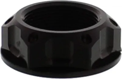 Produktbild von Mutter Lenkkopf JMP Bolt M22x1,00mm Aluminium schwarz für Suzuki GSX 0 FA F / GSF Bandit SA , Yamaha FZS 0 Fazer S N 60 / 65 / 80 / 85 / 110 / 125 / 200