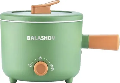 Obrázek produktu pro Elektrický vařič, nepřilnavý povrch, kompaktní design, BÍLÁ