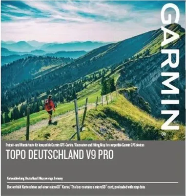 Produktbild von Garmin TOPO Deutschland, PRO V9, microSD