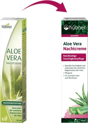 Produktbild von Aloe Vera Nachtcreme Feuchtigkeitspflege 50ml