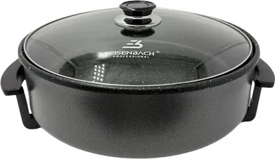 Obrázek produktu pro Eisenbach EB-P36S: Elektrická pánev na pizzu ? 36 cm