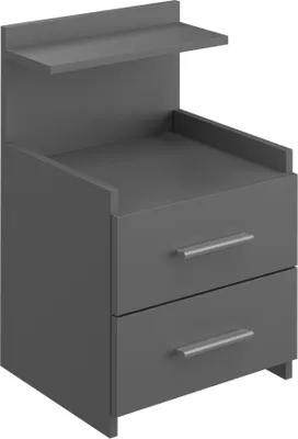 Immagine prodotto di Comodini camera da letto Vicco Alpin Antracite 40 x 62 cm, Model 36755