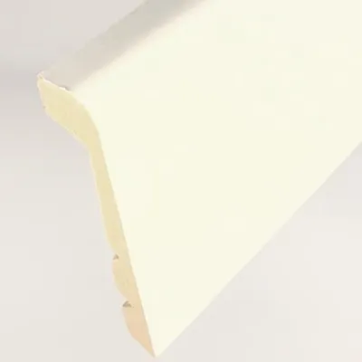 Produktbild von Renovierungsleiste weiß 2.400 x 92 x 24mm