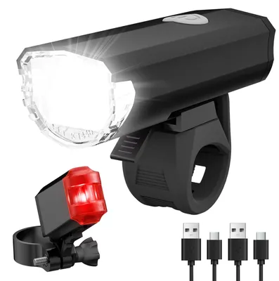 Produktbild von Gobikey Fahrradlicht Set,StVZO Zugelassen Fahrradlicht Vorne & Rücklicht