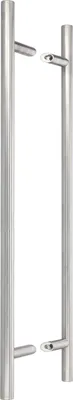 Produktbild von KOTARBAU® Außentürbeschlag Doppelseitiger Haustürgriff aus Edelstahl 45 Grad 1000x1200 mm