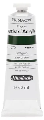 Produktbild von Schmincke PRIMAcryl Professional Acrylfarbe 60 ml - 570 Saftgrün