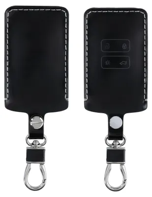 Produktbild von kwmobile Schlüsselhülle für Renault 4-Tasten Smartkey Autoschlüssel (nur Keyless Go) Hülle - Autoschlüssel Schlüssel Hülle - Schlüsselcover aus