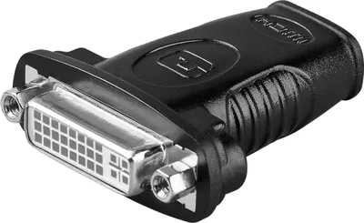Zdjęcie produktu dla Goobay 60752, HDMI, DVI (24+5), Czarny