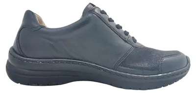 Imagen del producto de Caprice: Zapatos deportivos con cordones, color negro, para uso diario