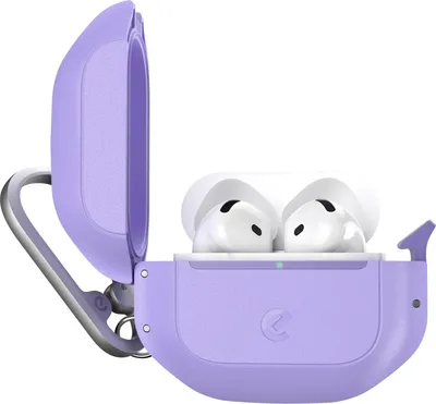 Imagen del producto de Funda Keybudz Element para AirPods (4ª generación) – Resistente al agua y al polvo hasta 3 metros – Compatible con la carga inalámbrica – Diseño ecológico fabricado con un 70% de materiales reciclados